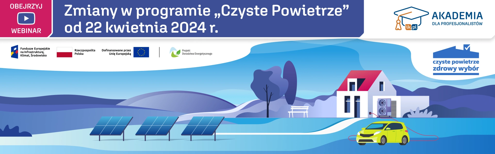 banner o czystym powietrzu