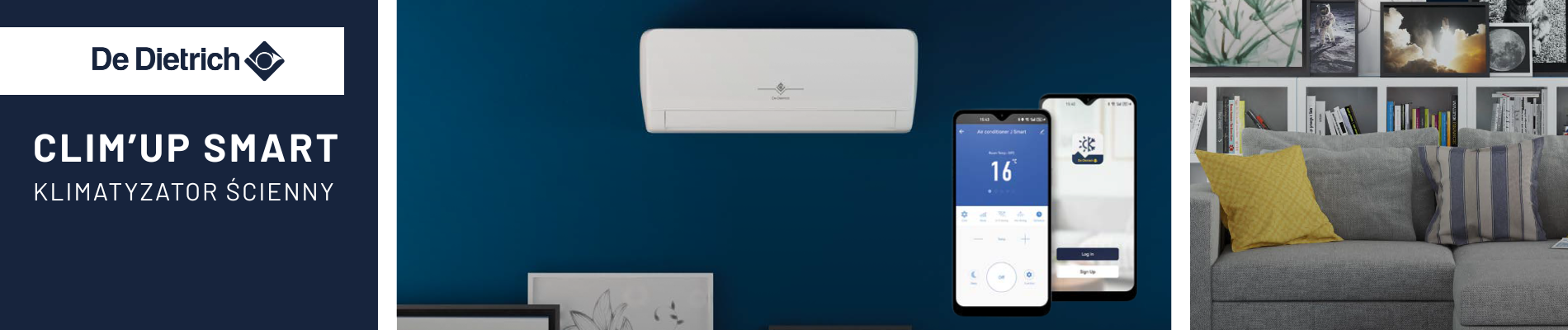 Klimatyzatory CLIM’UP SMART -  baner