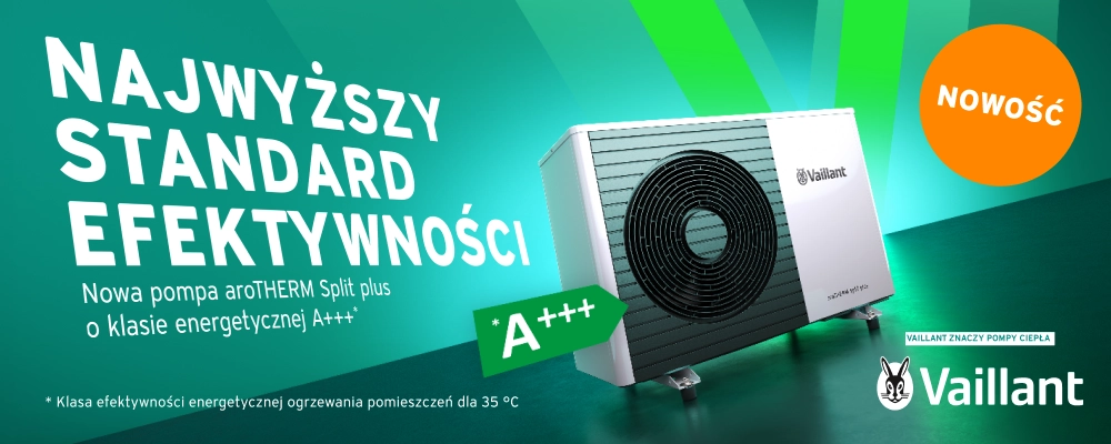 Nowe pompy ciepła Vaillant aroTHERM Split plus - banner