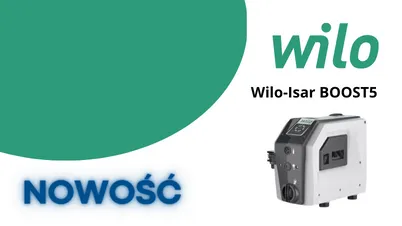 Nowość od WILO - hydrofor Wilo-Isar BOOST5
