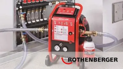 ROTHENBERGER: Sprężarka płucząca ROPULS eDM