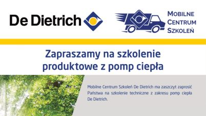 Mobilne Centrum Szkoleń DeDietrich - pompy ciepła