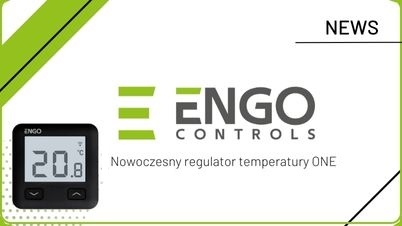 Nowoczesny regulator temperatury ONE od ENGO CONTROLS!