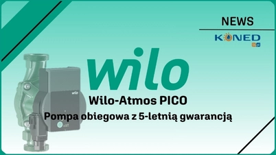 Wilo-Atmos PICO: Pompa obiegowa z 5-letnią gwarancją