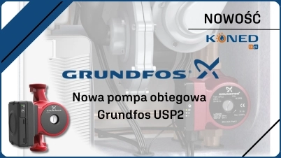 Nowa pompa obiegowa Grundfos USP2