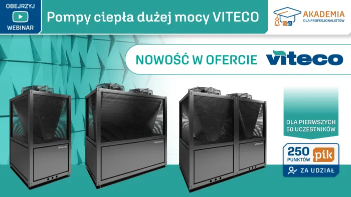 Pompy ciepła dużej mocy VITECO