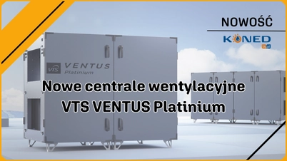 Nowe centrale wentylacyjne VTS VENTUS Platinium
