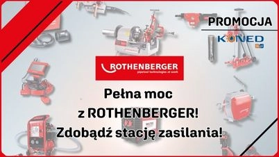 Pełna moc z ROTHENBERGER! Zdobądź stację zasilania!