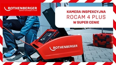 Kamera inspekcyjna ROTHENBERGER ROCAM 4 Plus w świetnej cenie