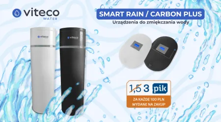 Podwójna premia PIK za zmiękczacze Viteco Smart Rain/Carbon Plus