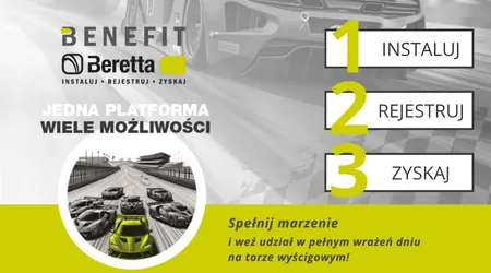 Benefit Beretta nagradza Twoją pracę!
