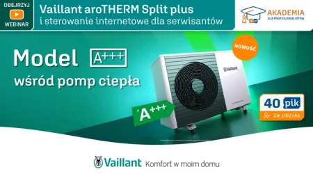 Vaillant aroTHERM Split plus i sterowanie internetowe dla serwisantów
