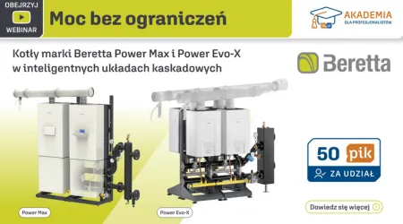 BERETTA - Moc bez ograniczeń - Kotły marki Beretta Power Max i Power Evo-X w inteligentnych układach kaskadowych