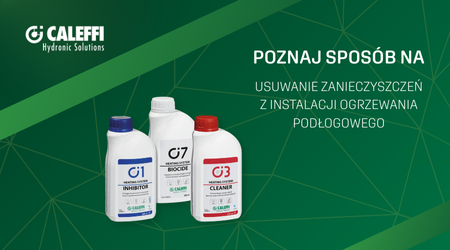 Sposoby Caleffi na zanieczyszczenia w instalacjach ogrzewania podłogowego