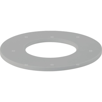 Uszczelka płaska Geberit do zaworu spustowego spłuczki natynkowej: Czarny