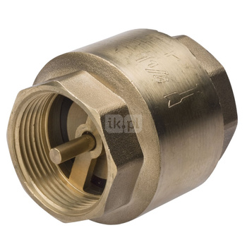 Zawór zwrotny FERRO z mosiężnym elementem zamykającym 2'' GW PN 16 max. 100'C