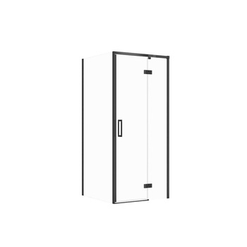 SET B853 KABINA LARGA ZAWIAS PRAWA CZARNA 80X80X195 SZK TRANS WIR