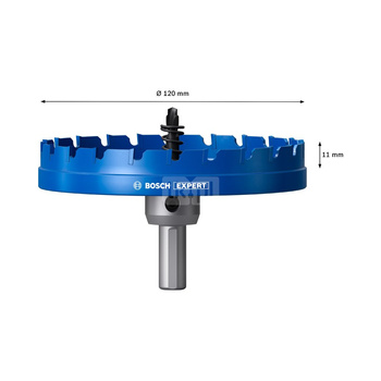 Piła otwornica EXPERT Sheet Metal 120 mm
