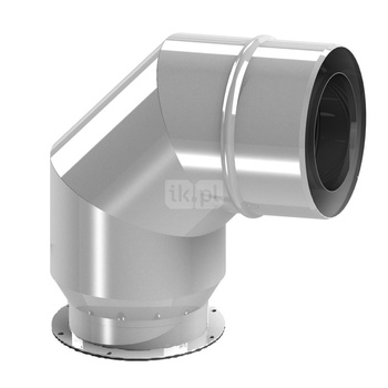 Kolano podłączeniowe do kotła 60/100-80/125 Fondital