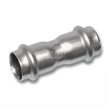 Mufa SANHA NiroSan Press, stal nierdzewna, 139,7 mm (zw x zw)