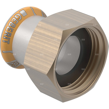 Złączka przejściowa Geberit Mapress Therm z nakrętką d28-G1