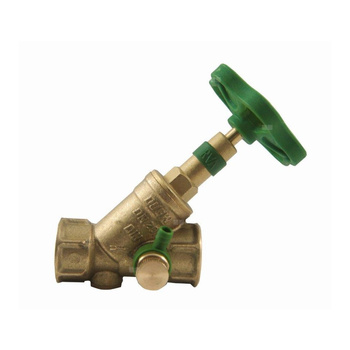 Zawór odcinający AGAFLEX Skośny antyskażeniowy 1620 mosiądz DN 32 GW