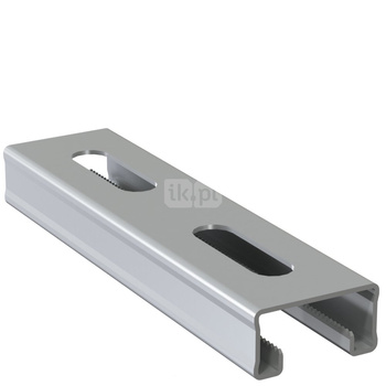 Szyna montażowa NICZUK SZMG, gr. 1.5 mm, dł. 2000 mm, stal nierdzewna (ocynk galwaniczny)