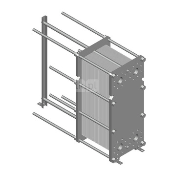Wymiennik ciepła REFLEX RMG-19-130 płytowy CO, skręcany, 110'C, 16 bar