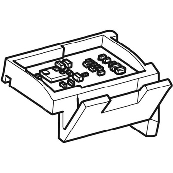 Panel sterujący do szafki z lustrem Geberit ONE (od roku produkcji 2021)