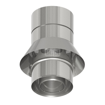 Przejście TWIN na DWECO 2.0 i zasysem powietrza fi110mm