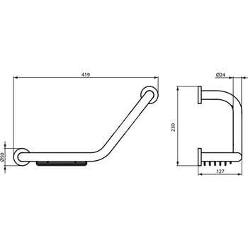 IOM OBUSTRONNA PORĘCZ Z PODST.NA MYDŁO