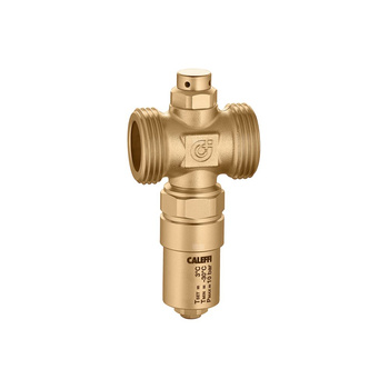 Zawór antyzamarzaniowy ze złączkami zaciskowymi fi 28, zakres temperatury czynnika 0-65 'C CALEFFI iStop