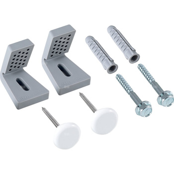 Zestaw do krytego montażu misek kompaktowych, pólpostumentow, pisuarow