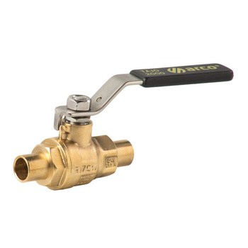 Zawór kulowy ARCO TAJO 2000 stal nierdzewna DN 18 lut zewnętrzny x lut zewnętrzny, uchwyt: dźwignia chrom