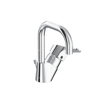 Bateria umywalkowa 109x176x198 mm, wylewka 130 mm 9 l/min (3 bary), z korkiem spustowym - VIDIMA NEXT/SEVA NEXT