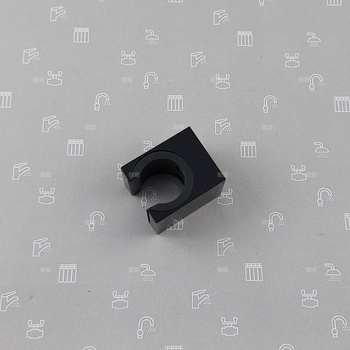 Uchwyt rączki natrysku do baterii bidetowej podtynkowej LOGON BLACK