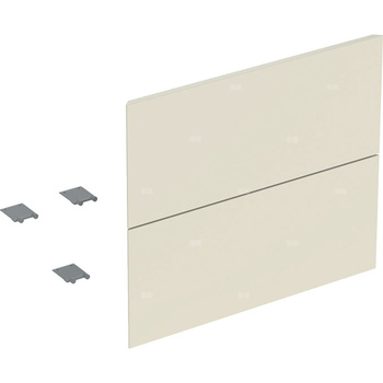 Zestaw frontów szuflad (2 szt.) do dolnej szafki pod umywalkę z dwoma szufladami GEBERIT ONE, kol. sand wysoki połysk szer.600 mm
