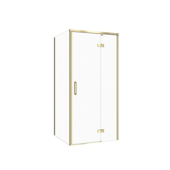 SET C264 KABINA LARGA ZAWIAS PRAWA ZŁOTA MAT 80X80X195 SZK TRANS WIR