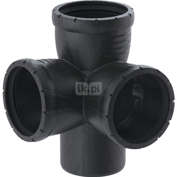 Czwórnik narożny Geberit Silent-Pro 87.5 st. d110