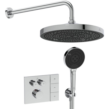 Wielofunkcyjny słuchawka prysznicowa 130x270x53 mm 8 l/min (3 bary) - IDEALRAIN SOLOS