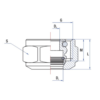 Zacisk śrubowy RUMET Mosiądz 3/4'' x 15 mm