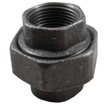 Śrubunek AGAFLEX U1, żeliwo (czarny), 1'' (GW)