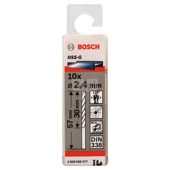 WIERTŁO STAND. HSS-G 135 '2,4/30MM