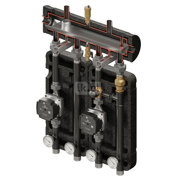 Kompania 470 (SKE 2DC+ 55kW, UNI, VRG432, pompy DN25 Grundfos)