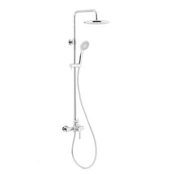 MOZA CHROM deszczownia z baterią natryskową