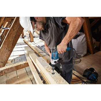 Wiertarka GBM 13-2 RE 750 W, max. FI stal 13 mm, 0-1.000/3.000 obr.,SUW, E, karton