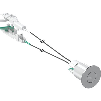 Przycisk Geberit do systemu spłukiwania WC z cięgłem: Chrom błyszczący