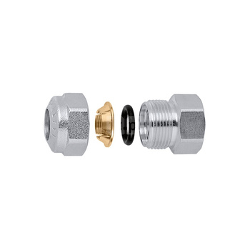 Złączka z gwintem wewnętrznym, wykończenie: chrom F. 1/2"-12CR