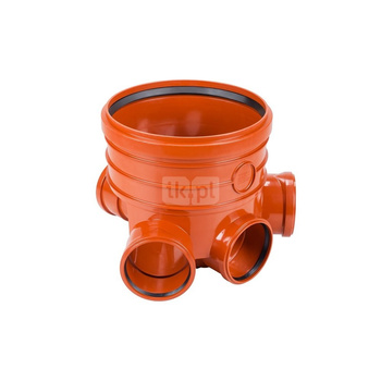 Kineta przelotowa MAGNAPLAST typ 400, 200 mm, z uszczelką