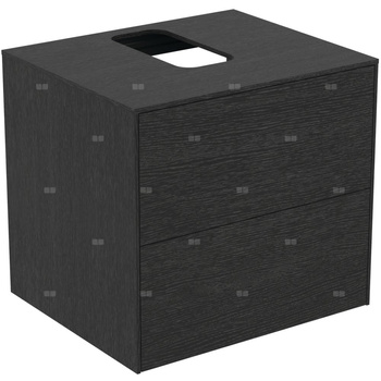 Szafka pod umywalkę 602x505x550 mm, 2 szuflady - CONCA